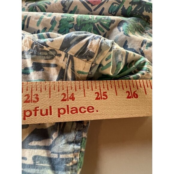 Vineyard Vines slim fit Murray SS tropical Ocean Terrace sailing shirt XL beach - Picture 8 of 10